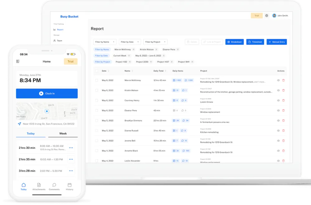 BusyBucket.io